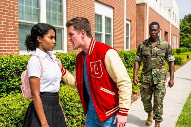 Frat Bullies Target Black Student Outside Her Dorm—Unaware Her Navy SEAL Brother Was Watching 