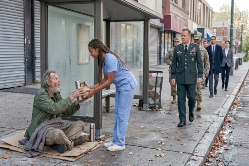 SHOCKING: SHE FED A HOMELESS MAN FOR MONTHS—SHE HAD NO IDEA THE PENTAGON WAS WATCHING HER EVERY MOVE!