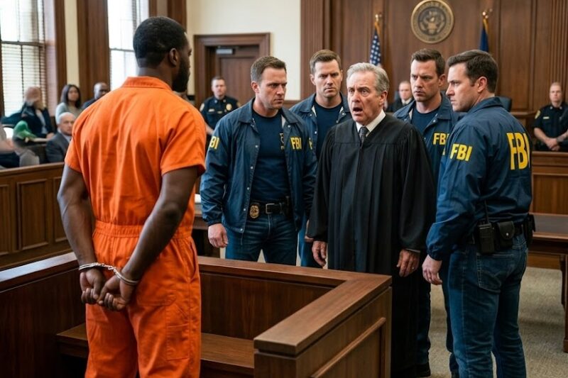 Corrupt Judge Gives Black Man 35 Years—FBI Walks In 5 Minutes Later And Surrounds Him 
