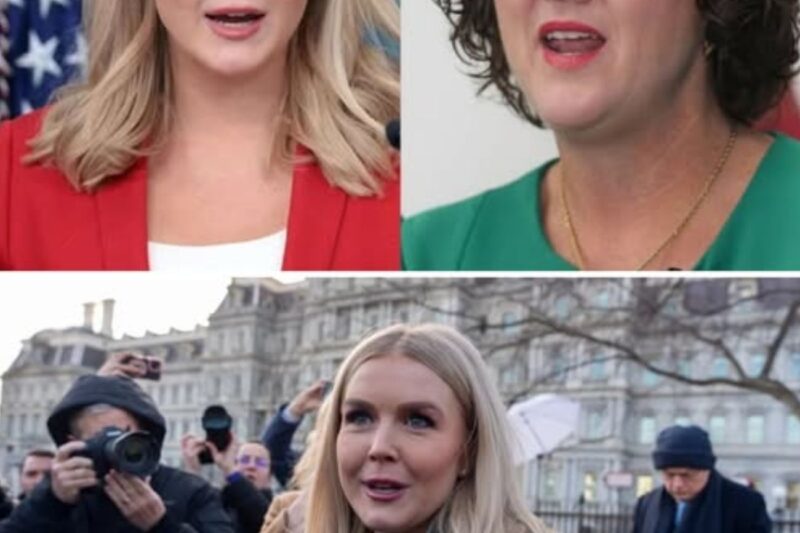 ‘No longer welcome’: Karoline Leavitt reportedly freezes out Katie Porter after furious West Wing clash — and Washington instantly erupts