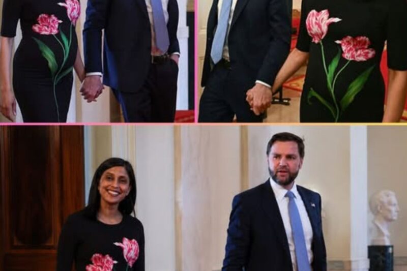 Usha Vance Stuns at White House Mother’s Day Event, Flaunts Baby Bump in Stunning Floral Dress