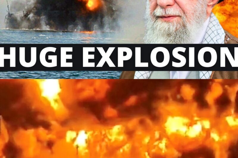 Massive Explosions STRIKE Iran’s Hormuz Strait; Iran LAUNCHES HUGE Missile Attacks