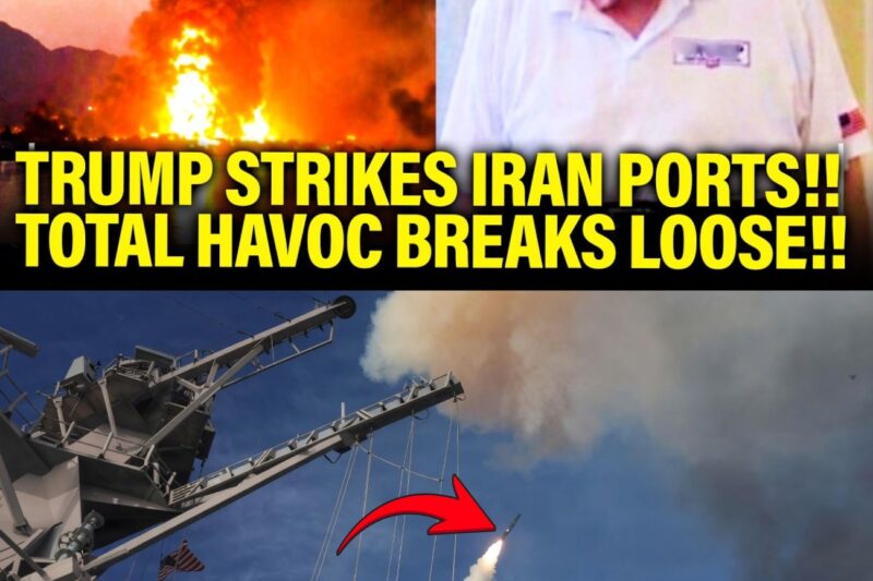 Trump STRIKES IRAN PORTS and then BEGS FOR CEASEFIRE!!!