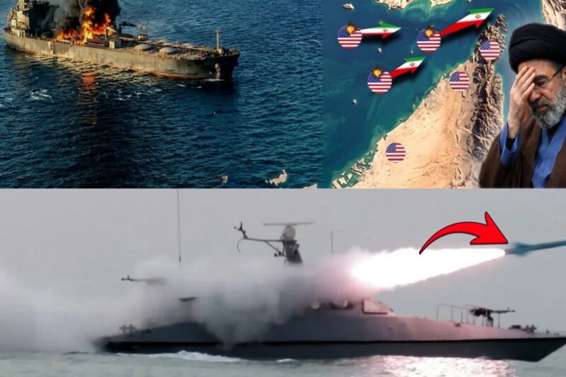 Iran crossed the line in the Strait of Hormuz… and the U.S. responded by crushing its naval offensive