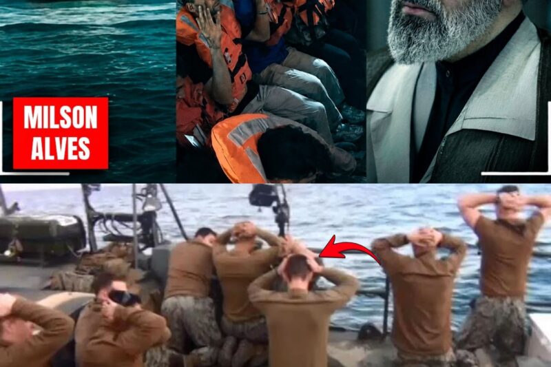 IRAN arrives at the GATES OF HELL after hijacking a ship with hostages