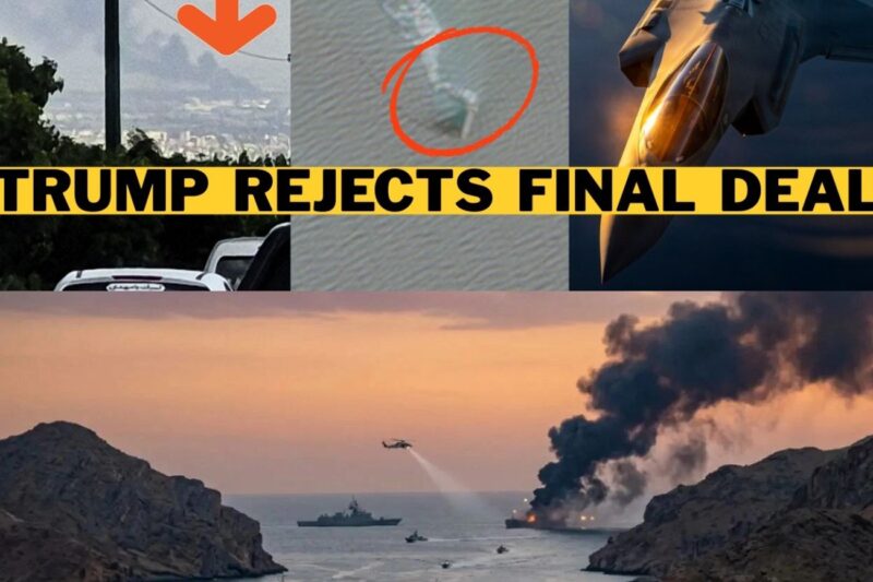 IRGC Ship Sinks – Explosion In Tehran – Trump REJECTS Final Iran Deal