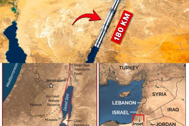 Israel Is About to Flood the Dead Sea