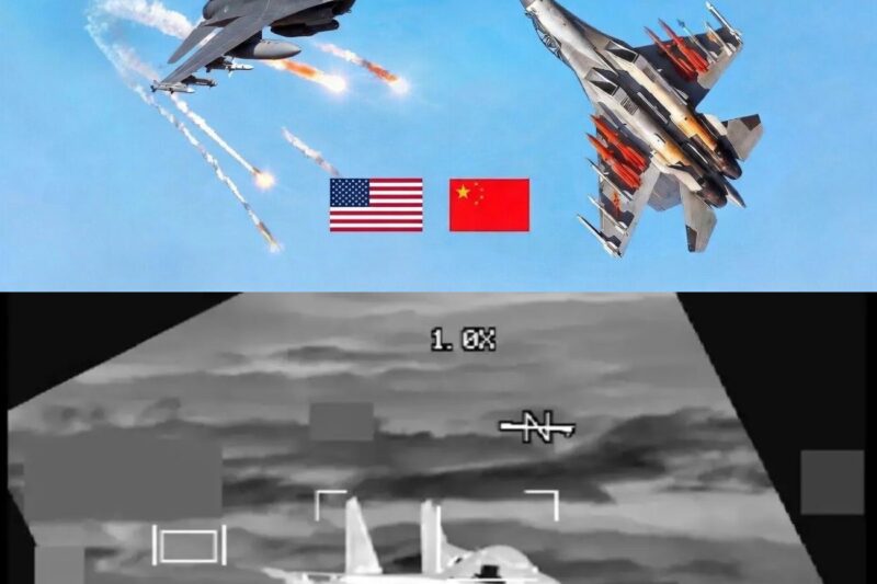 China Gets TOO CLOSE to US Fighter Jet – Then THIS Happened…