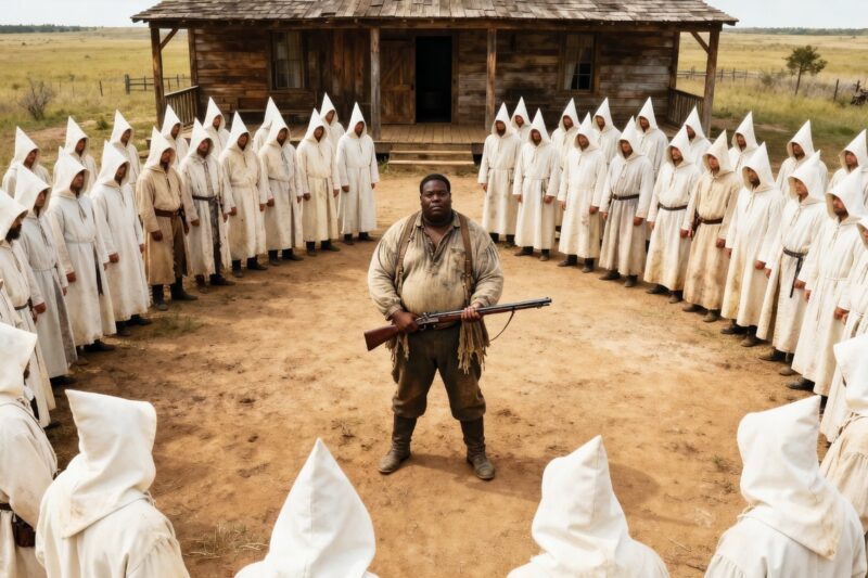 100 KKK Surrounded the Fat Black Man’s Ranch—Unaware He Was the Deadliest Shooter in the South