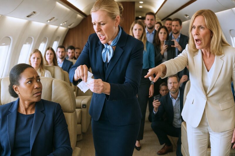 Black CEO Denied First Class Seat — 30 Minutes Later, She Grounds the Entire Airline 