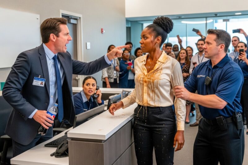 Manager Pours Soda on Black Woman in Front of Staff — Minutes Later Her CEO Husband FIRES Them!