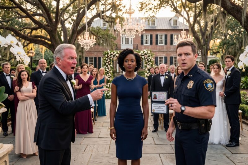 Billionaire Called Police on “Wedding Crasher” — Officer Checked ID: “Sir, She Owns This Place” 