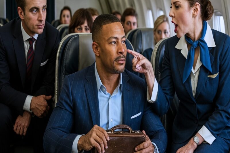 Black Lawyer Asked to Move for “VIP” Passenger — Minutes Later, He Shuts Down the Entire Flight 