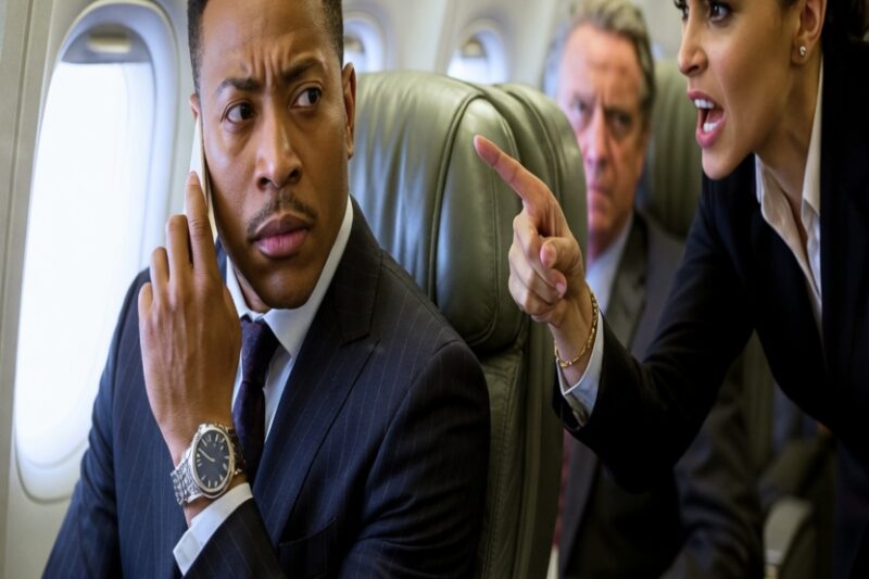 Black CEO Ignored in First Class — Quietly Destroys Entire Airline Team After Landing Instantly 