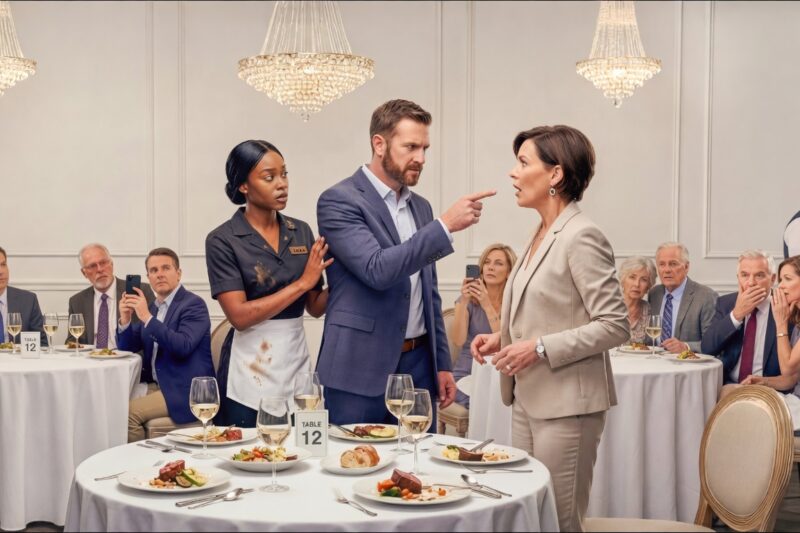 Billionaire Met School Friend as Waitress — Manager’s Jaw Dropped at What Happened 