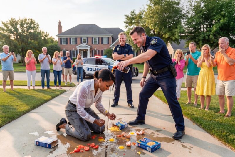Cop Poured Drink on Black Woman in Her Driveway — Then, He Collapsed When Learning Who She Was
