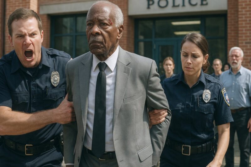 Racist Cops Arrest an Elderly Black Man — Until He Makes One Phone Call to the Supreme Court…