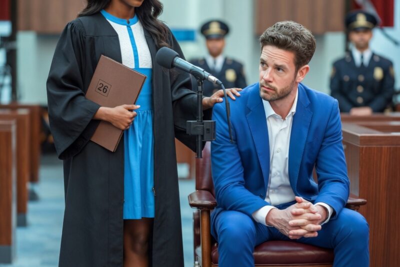 I CAN DEFEND HIM! said the poor 8-year-old girl after the lawyer abandoned the young millionaire 
