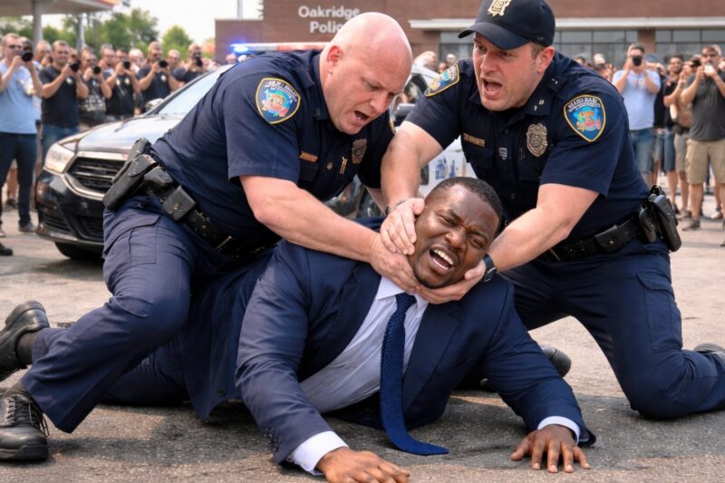 Cops Slammed a Black Man to the Ground — Then Panicked When His Police Chief Badge Was Revealed