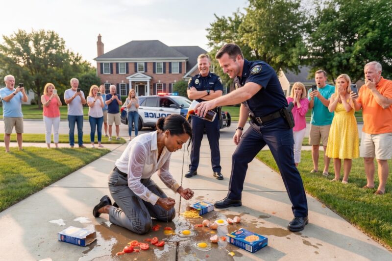 Cop Poured Drink on Black Woman in Her Driveway — Then, He Collapsed When Learning Who She Was 