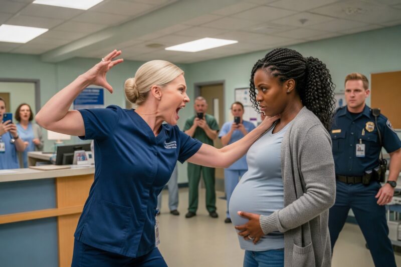 White Nurse Slaps a Pregnant Black Woman in the ER — Not Knowing Her Husband Runs the City