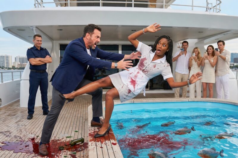 Billionaire Pushed Maid Into Piranhas — Until She Revealed She’s an Undercover CIA Operative