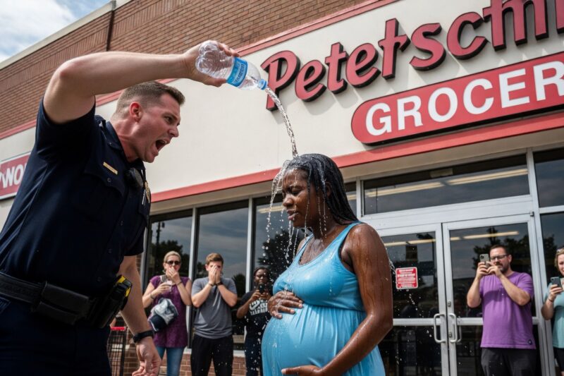 Cops Poured Water on a Pregnant Black Woman — But Collapsed When Saw Her Husband Was the Sheriff