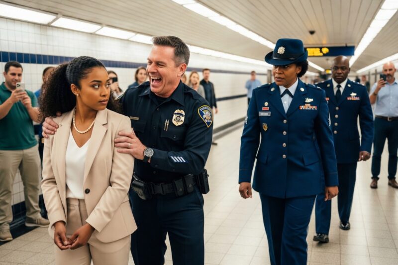 “Your Mom? Special Forces?”, Cop Laughs at Black Girl – Then She Arrived and the Cop Went Pale 