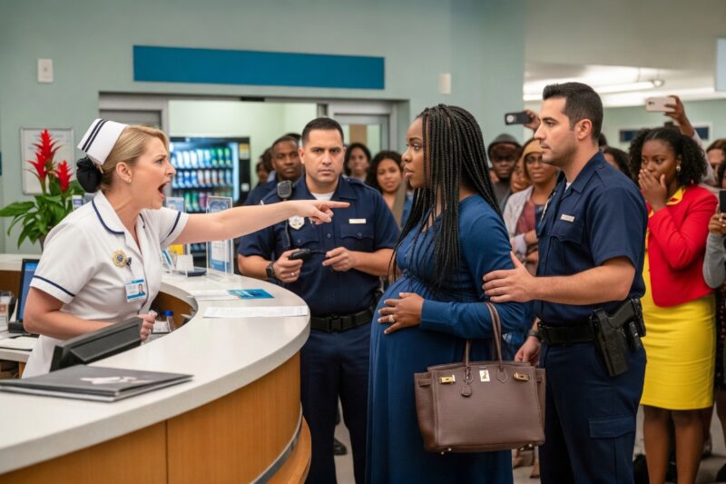 Nurse Yelled at My Pregnant Wife for “Loitering” — Froze When My Husband Said “I Own This Hospital”