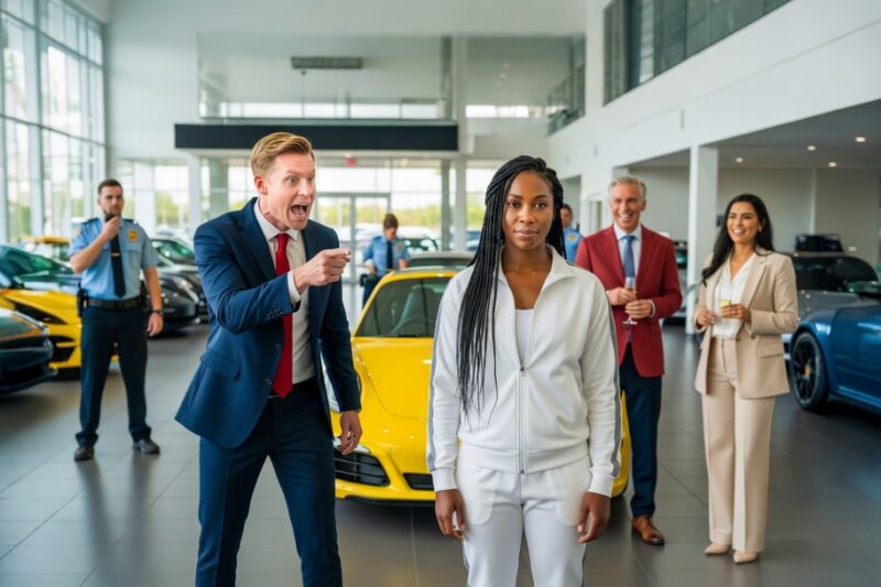 Car Dealership Refused Black CEO For No Reason — Froze When She Said “I Own This Place!” 