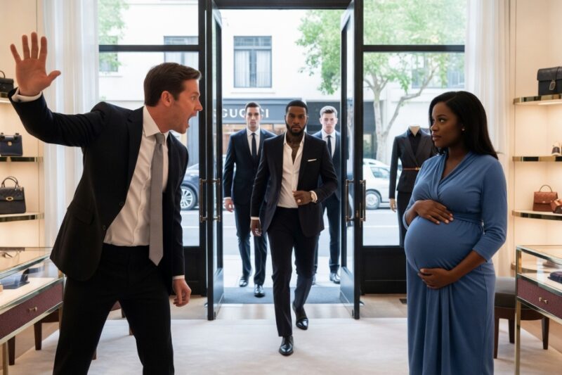 Luxury Store Manager Slaps Black Pregnant Customer — Unaware She’s the Mafia Boss’s Wife 