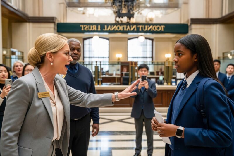 Bank Manager Called Cops on a Black Teen — Went Pale When Her Mom, the CEO, Walked In