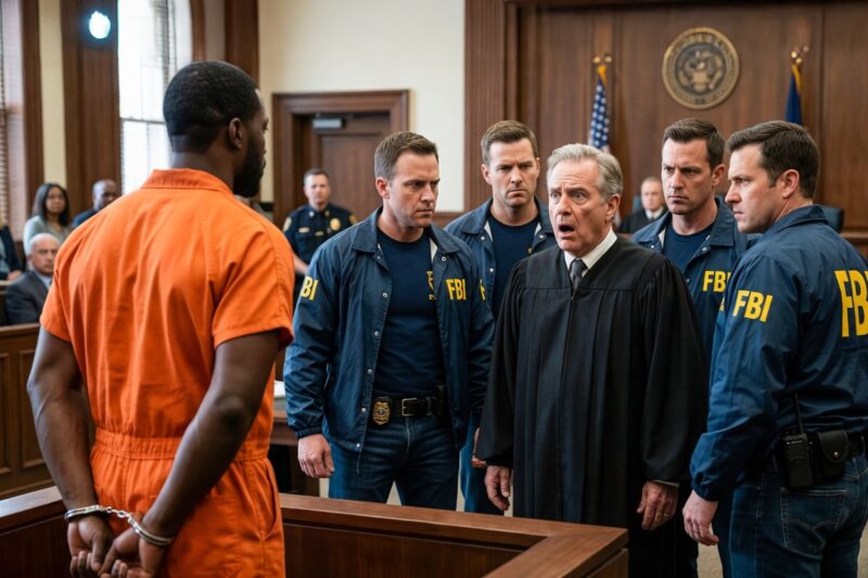 Corrupt Judge Gives Black Man 35 Years—FBI Walks In 5 Minutes Later And Surrounds Him 