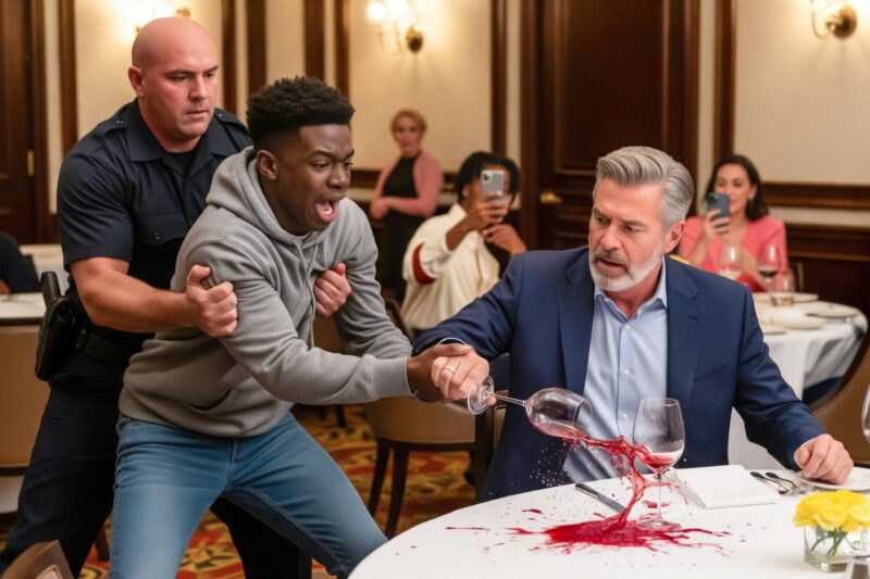 Homeless Black Boy Yelled “Stop! It’s Poison!” — Billionaire Froze When He Learned the Truth! 