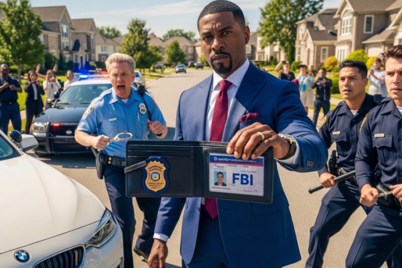 Cops Target Black Man For “”Trespassing”” On His Own Property — Not Knowing He WAS the FBI 