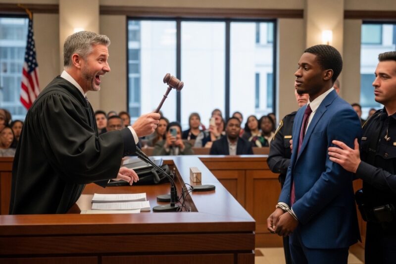 Judge Laughs at Black Teen — Courtroom Freezes When He Starts Speaking Like a Top Attorney 