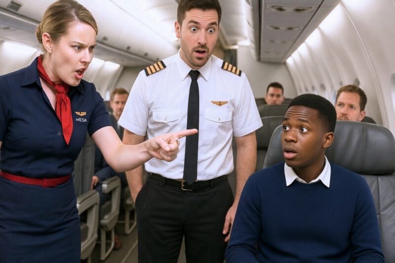 Black Boy Kicked Out of First Class — 15 Minutes Later, His CEO Dad Arrived, Everything Changed 