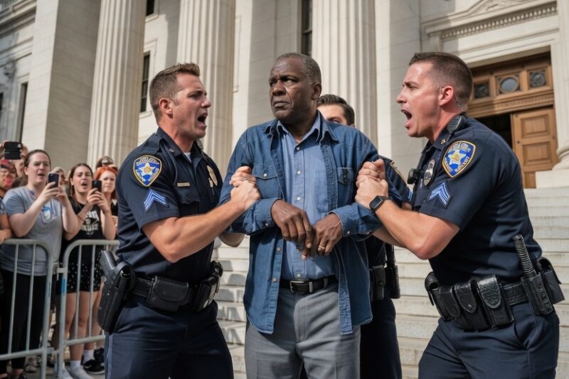 Police Arrested Black Janitor in Courtroom — Not Knowing He Was the Judge 