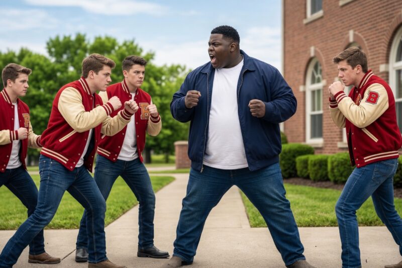 Bullies Target Fat Black Student—10 Seconds Later They Were Begging For Mercy 