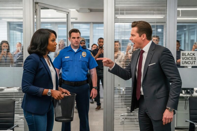 Black CEO Mistaken for Janitor at Her Own Company — She Fires the Rude VP on the Spot