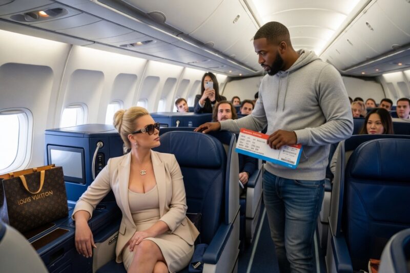 White Woman Snatched Black CEO’s Seat — Then Froze When He Said: “I Own This Airline” 