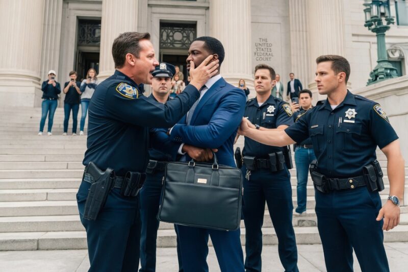 Cops Slammed a Black Man in Court — Then the Judge Entered and Called Him “Sir” in Front of All