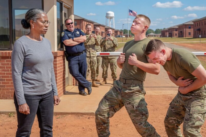 Male Recruits Laughed at Black Woman Like a “Monkey” — Unaware She Commanded Entire Base 