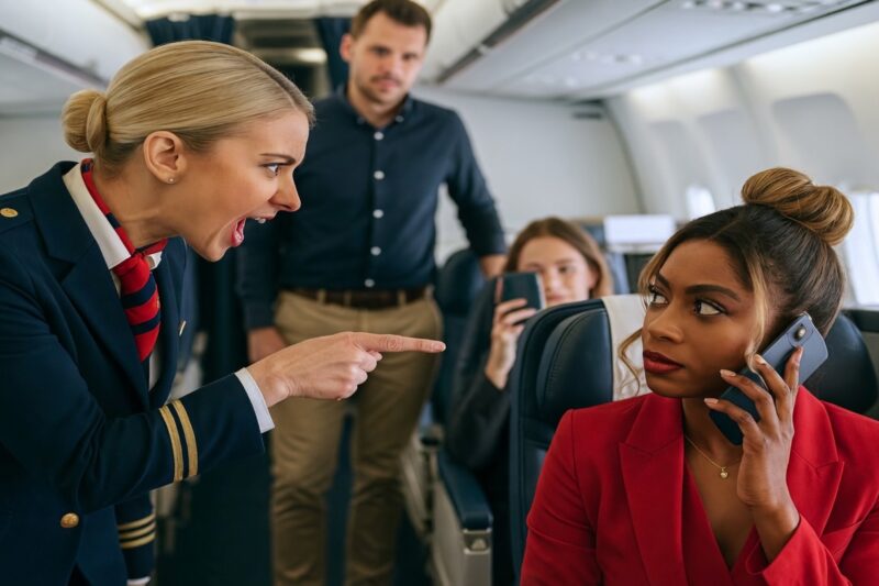 Black CEO Kicked Out of VIP Seat for White Passenger—Froze When She Fired Them All Immediately 
