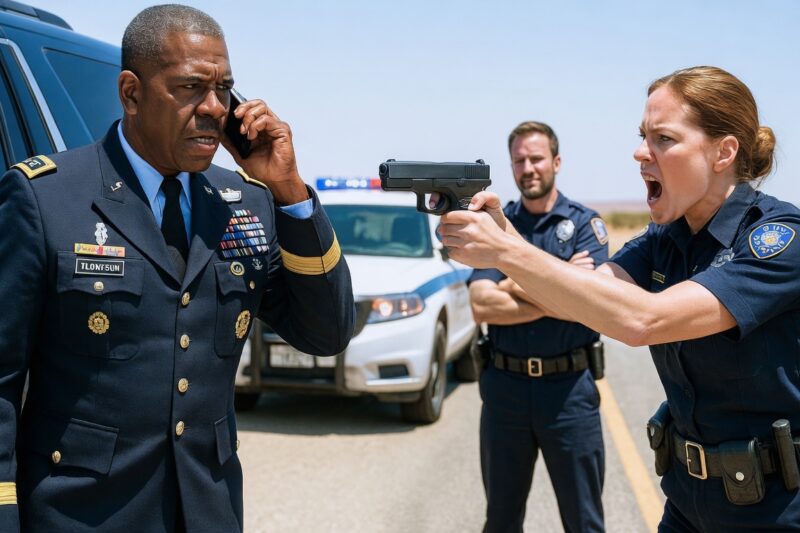 Racist Cop Points Gun at Black U S Army General — Until He Makes One Call to the Pentagon