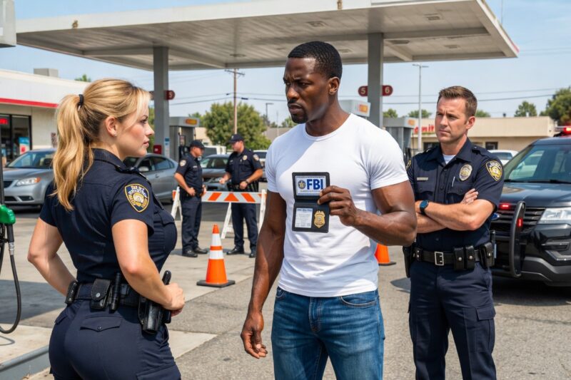 Black Man Pulls Out FBI Badge During Arrest—Cops Instantly Freeze 