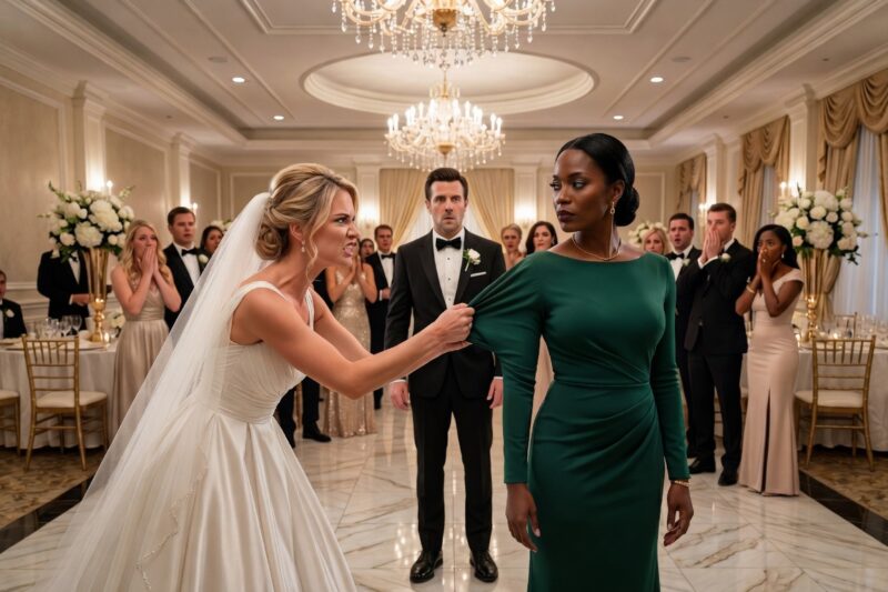 Bride Tore Black Woman’s Dress at Her Wedding — Unaware She Was Her Husband’s Billionaire Investor 