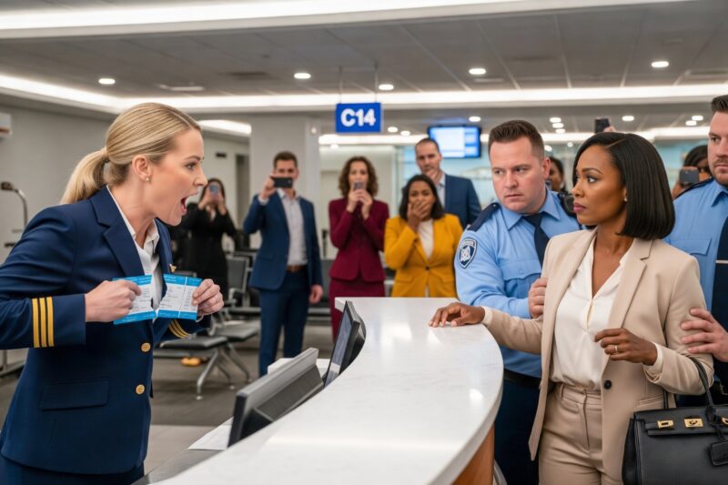 Airline Staff Ripped Black Woman’s Ticket — Then She Stunned Them “I Own This Airline!” 