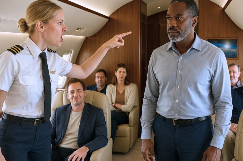 Black CEO Denied First Class Seat — 12 Minutes Later, He Grounds the Plane and Fires the Pilot 