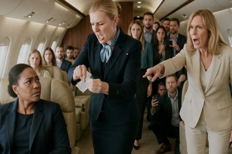 Black CEO Denied First Class Seat — 30 Minutes Later, She Grounds the Entire Airline 
